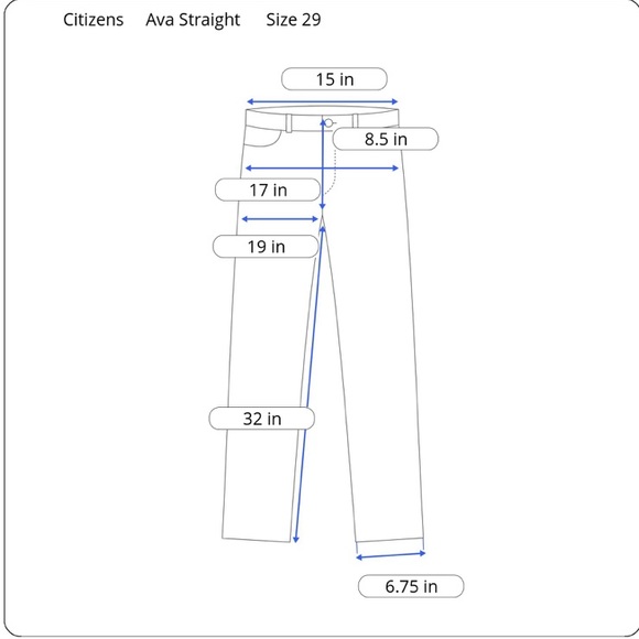 CITIZENS OF HUMANITY Ava LowRise Straight Stretch - Picture 4 of 16